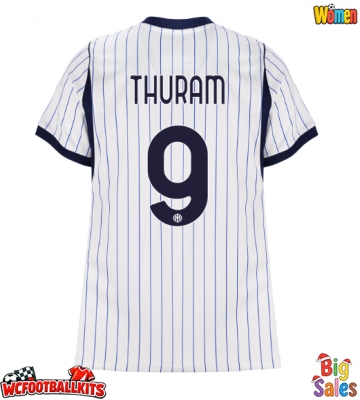 Inter Milan Marcus Thuram #9 Replica Away Stadium Shirt for Women 2026-27 Short Sleeve